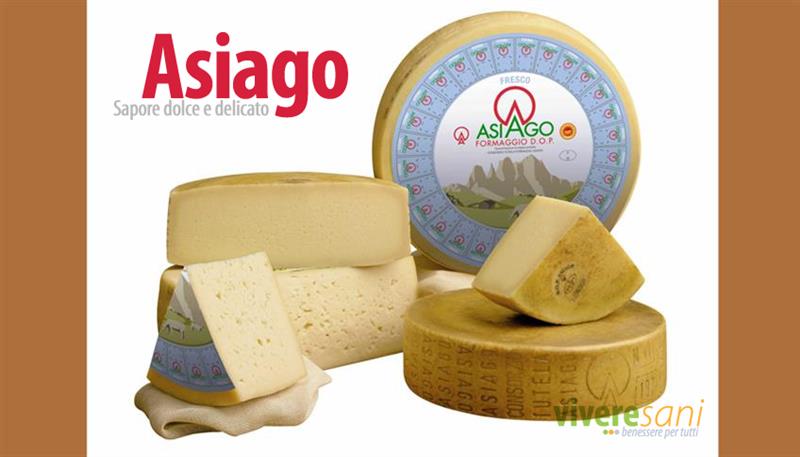 Asiago, formaggio dal sapore dolce ed equilibrato